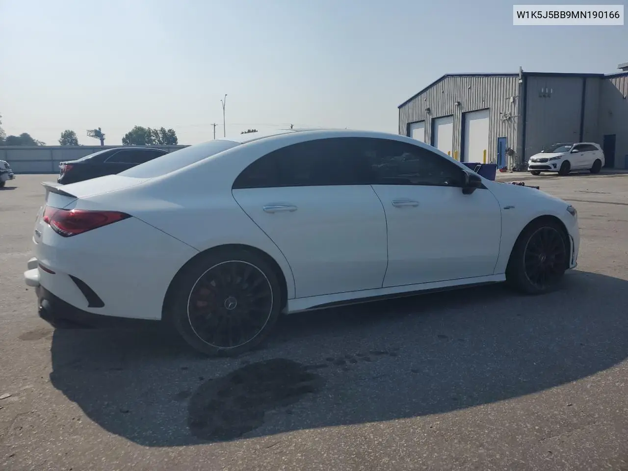 2021 Mercedes-Benz Cla Amg 35 4Matic VIN: W1K5J5BB9MN190166 Lot: 62142585