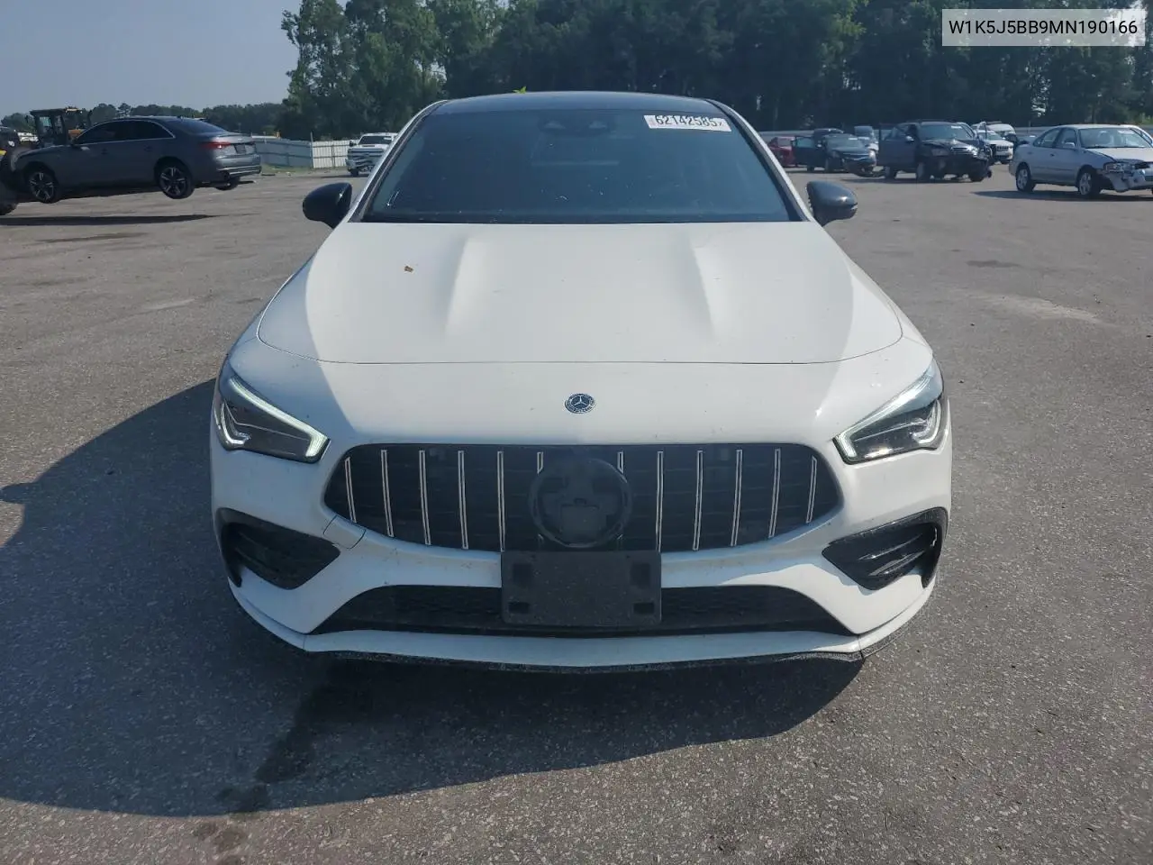 2021 Mercedes-Benz Cla Amg 35 4Matic VIN: W1K5J5BB9MN190166 Lot: 62142585