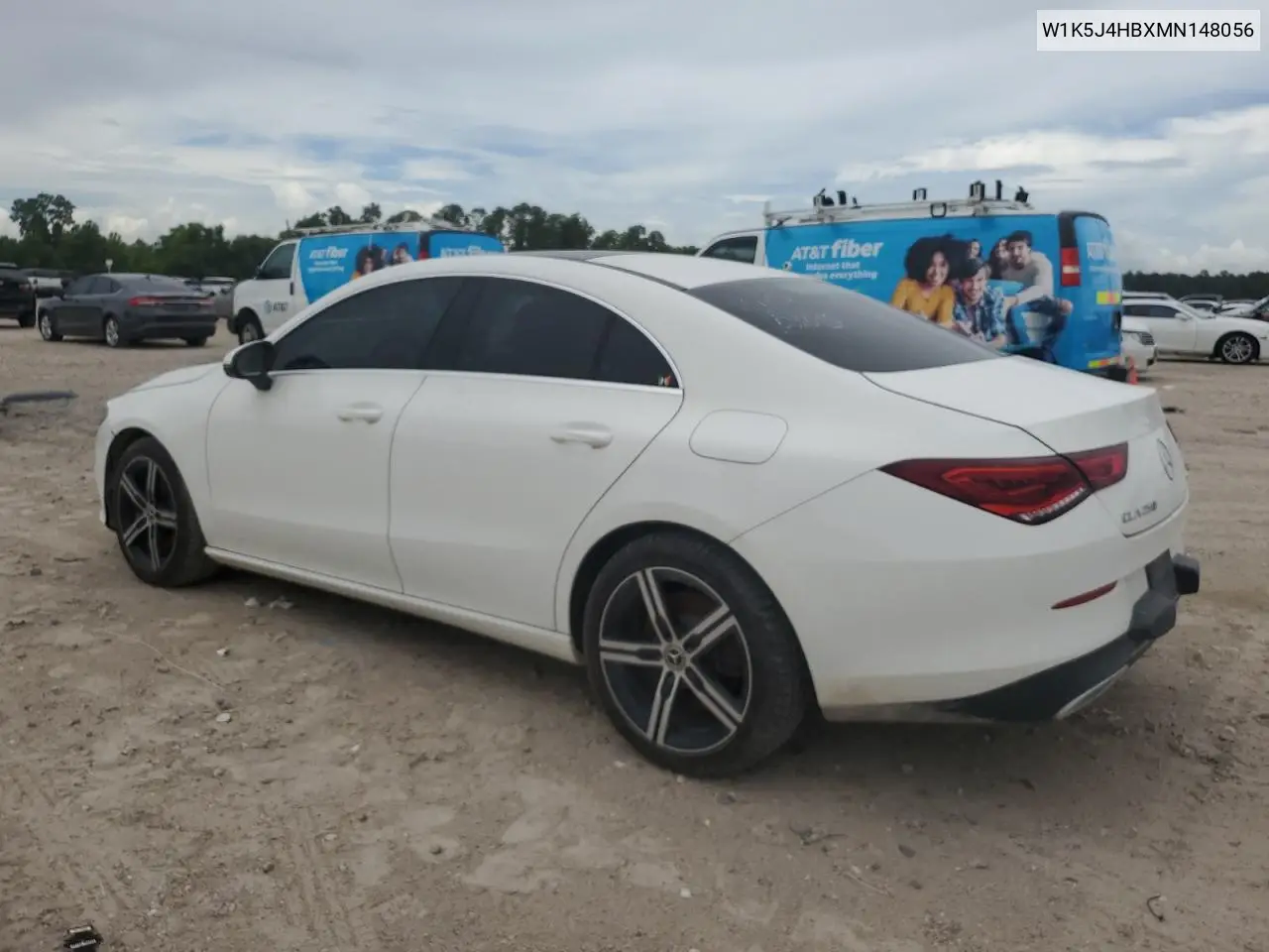 2021 Mercedes-Benz Cla 250 4Matic VIN: W1K5J4HBXMN148056 Lot: 62568315