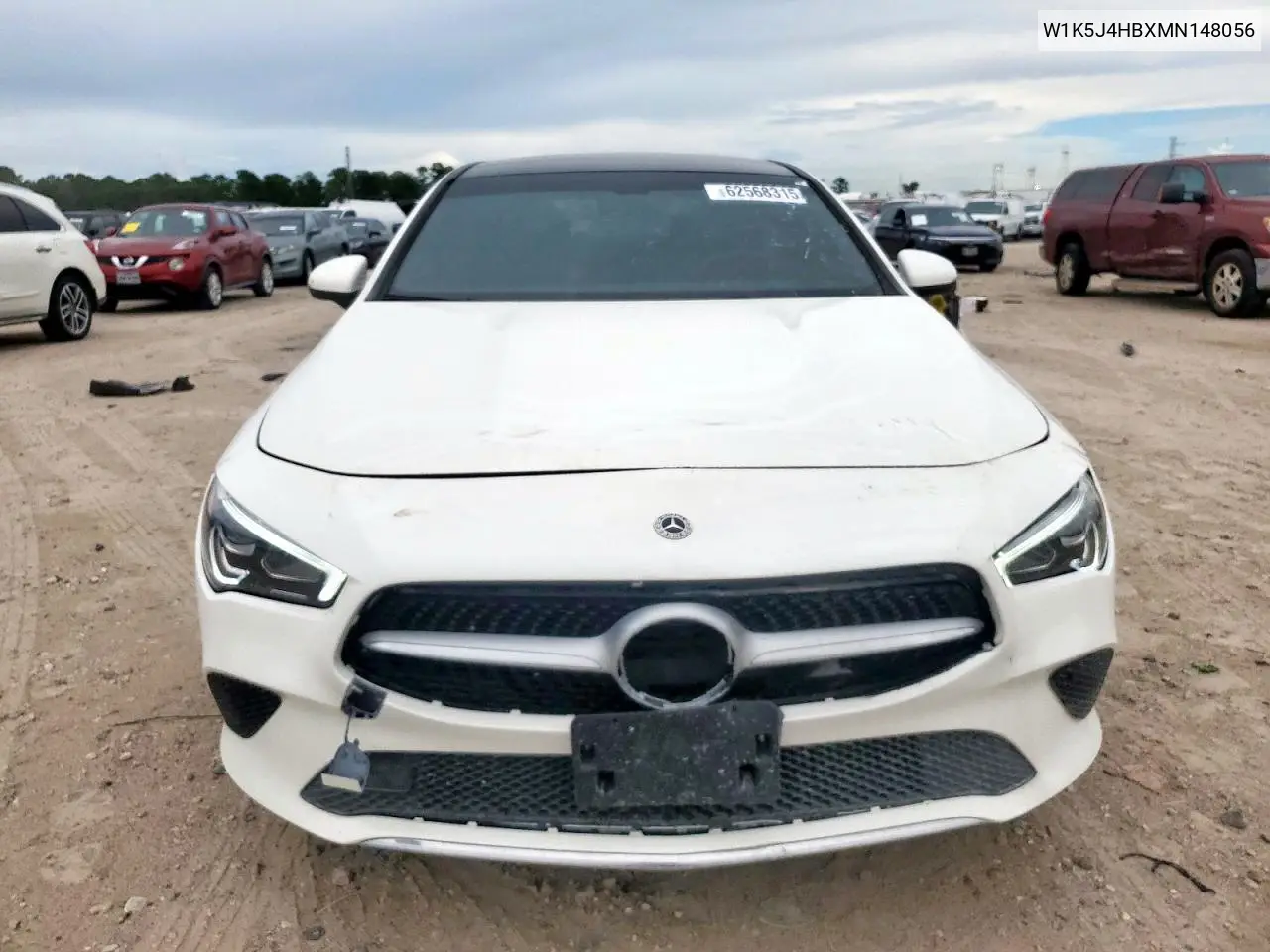 2021 Mercedes-Benz Cla 250 4Matic VIN: W1K5J4HBXMN148056 Lot: 62568315