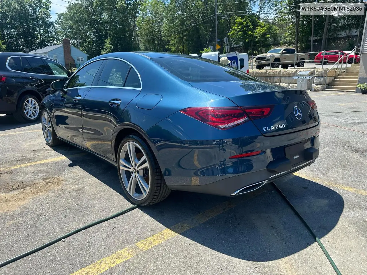 2021 Mercedes-Benz Cla 250 VIN: W1K5J4GB0MN152036 Lot: 63250305