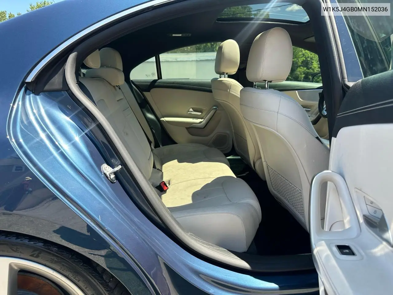 2021 Mercedes-Benz Cla 250 VIN: W1K5J4GB0MN152036 Lot: 63250305