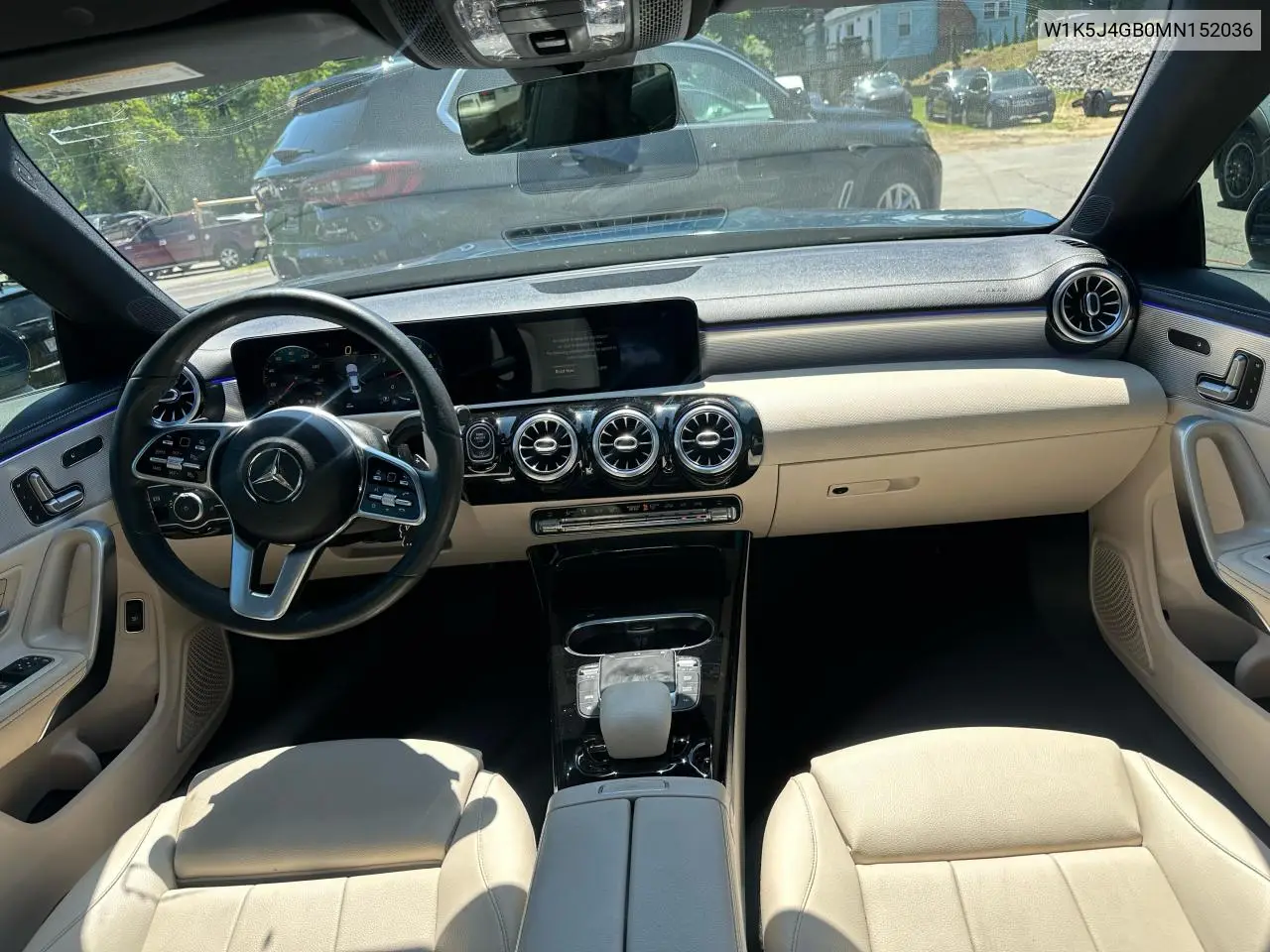 2021 Mercedes-Benz Cla 250 VIN: W1K5J4GB0MN152036 Lot: 63250305