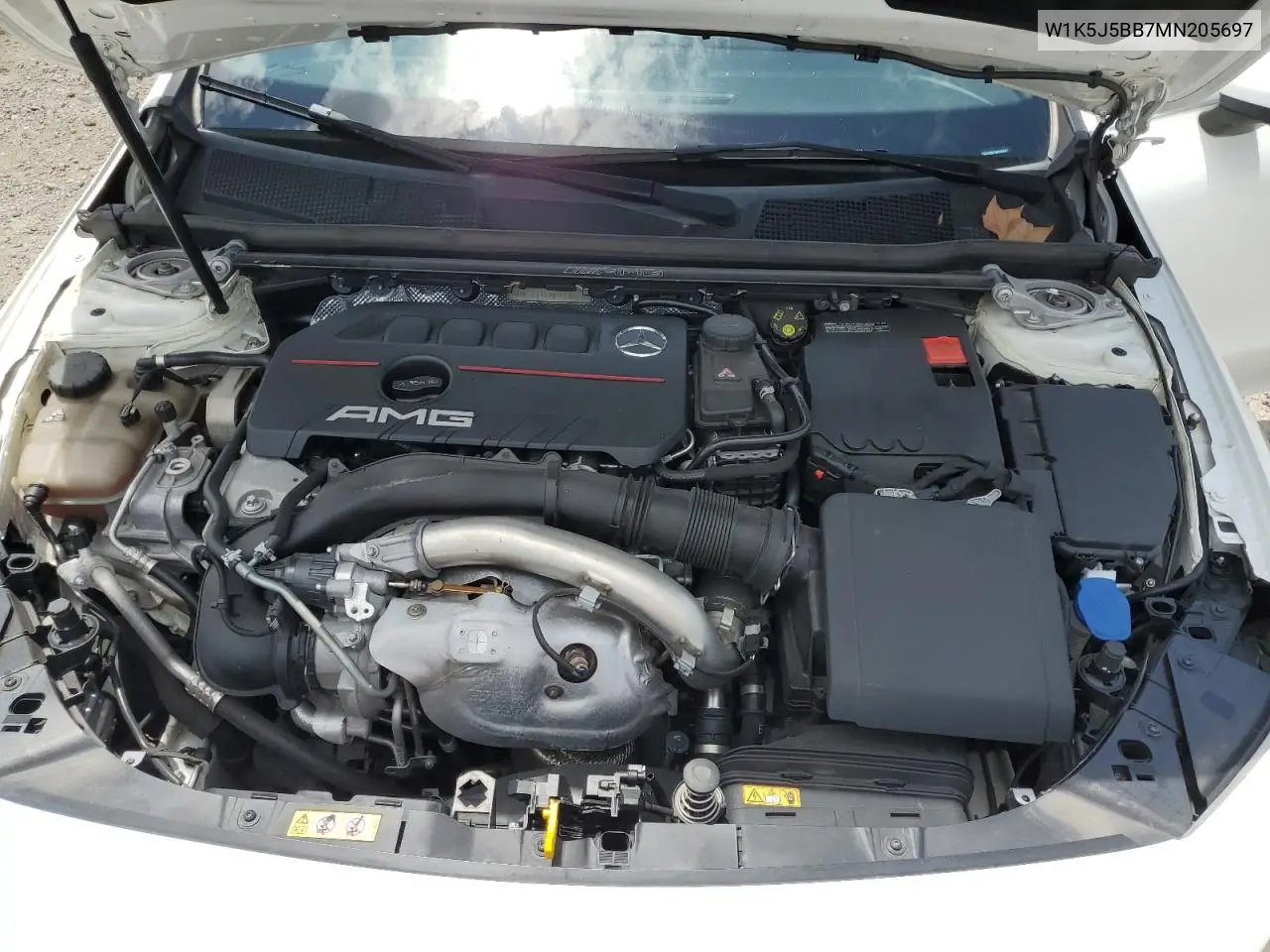 2021 Mercedes-Benz Cla Amg 35 4Matic VIN: W1K5J5BB7MN205697 Lot: 65758165
