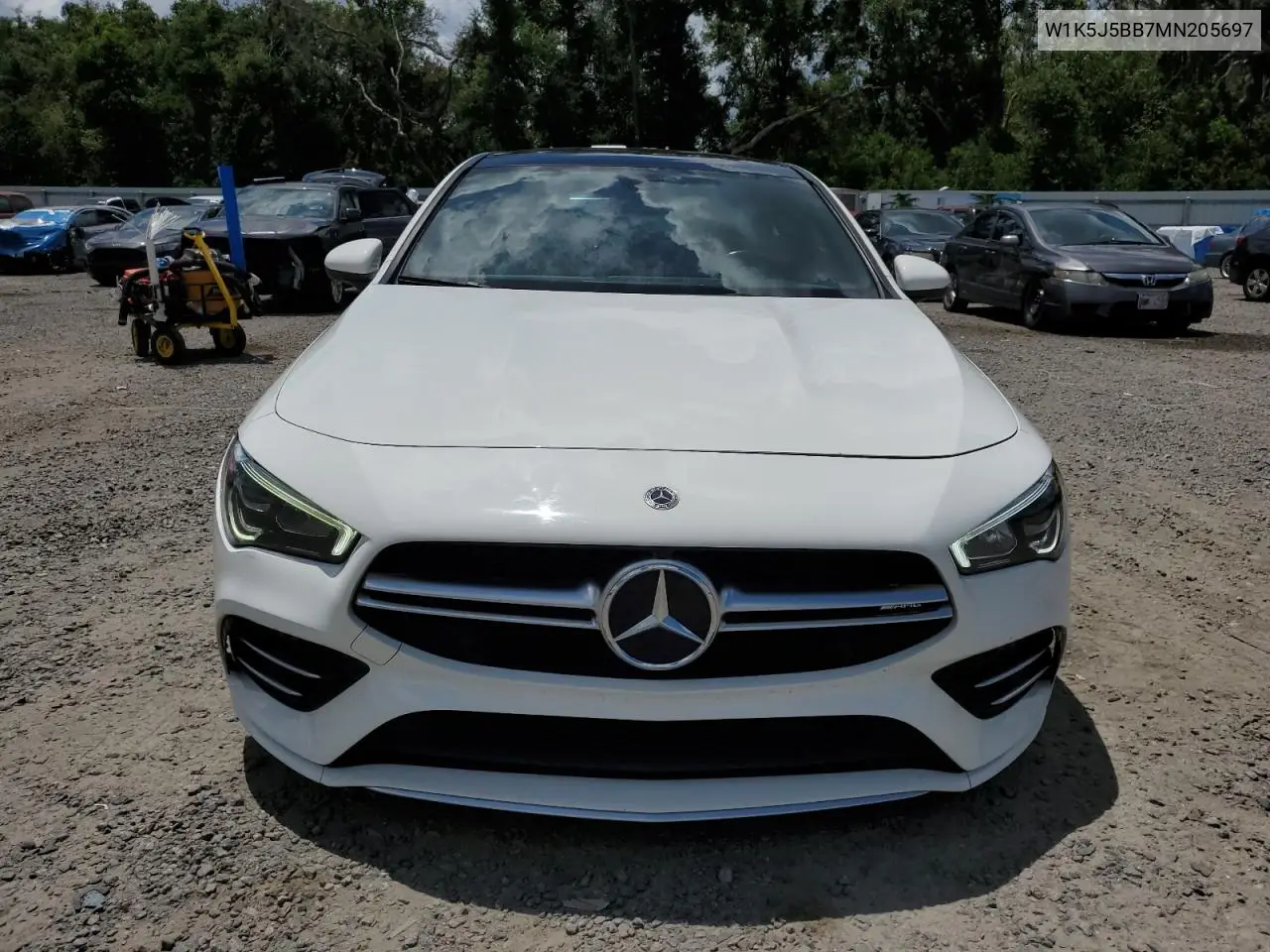 2021 Mercedes-Benz Cla Amg 35 4Matic VIN: W1K5J5BB7MN205697 Lot: 65758165