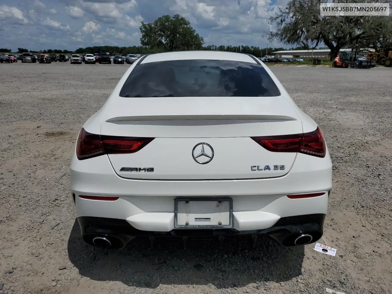 2021 Mercedes-Benz Cla Amg 35 4Matic VIN: W1K5J5BB7MN205697 Lot: 65758165