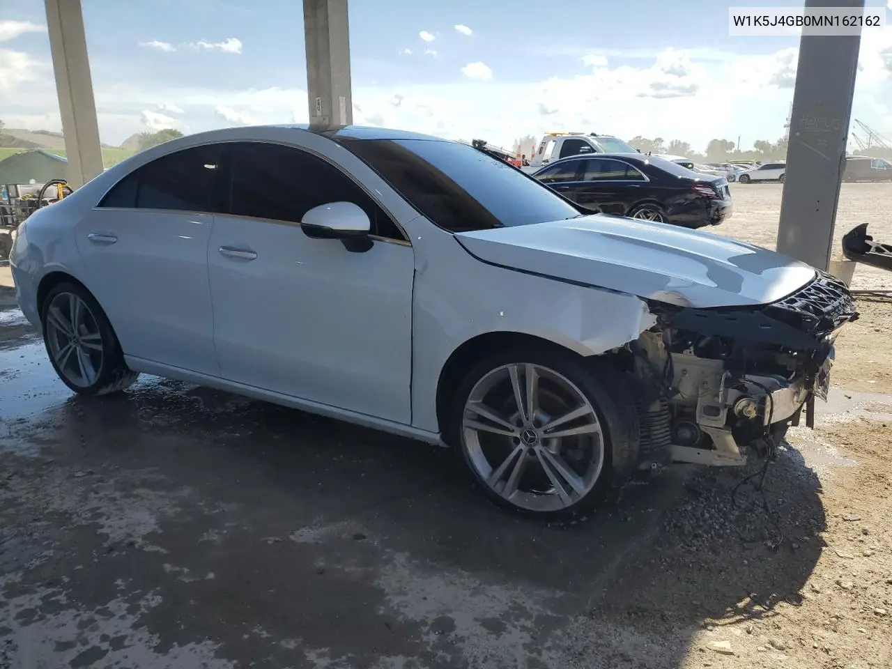 2021 Mercedes-Benz Cla 250 VIN: W1K5J4GB0MN162162 Lot: 65848095