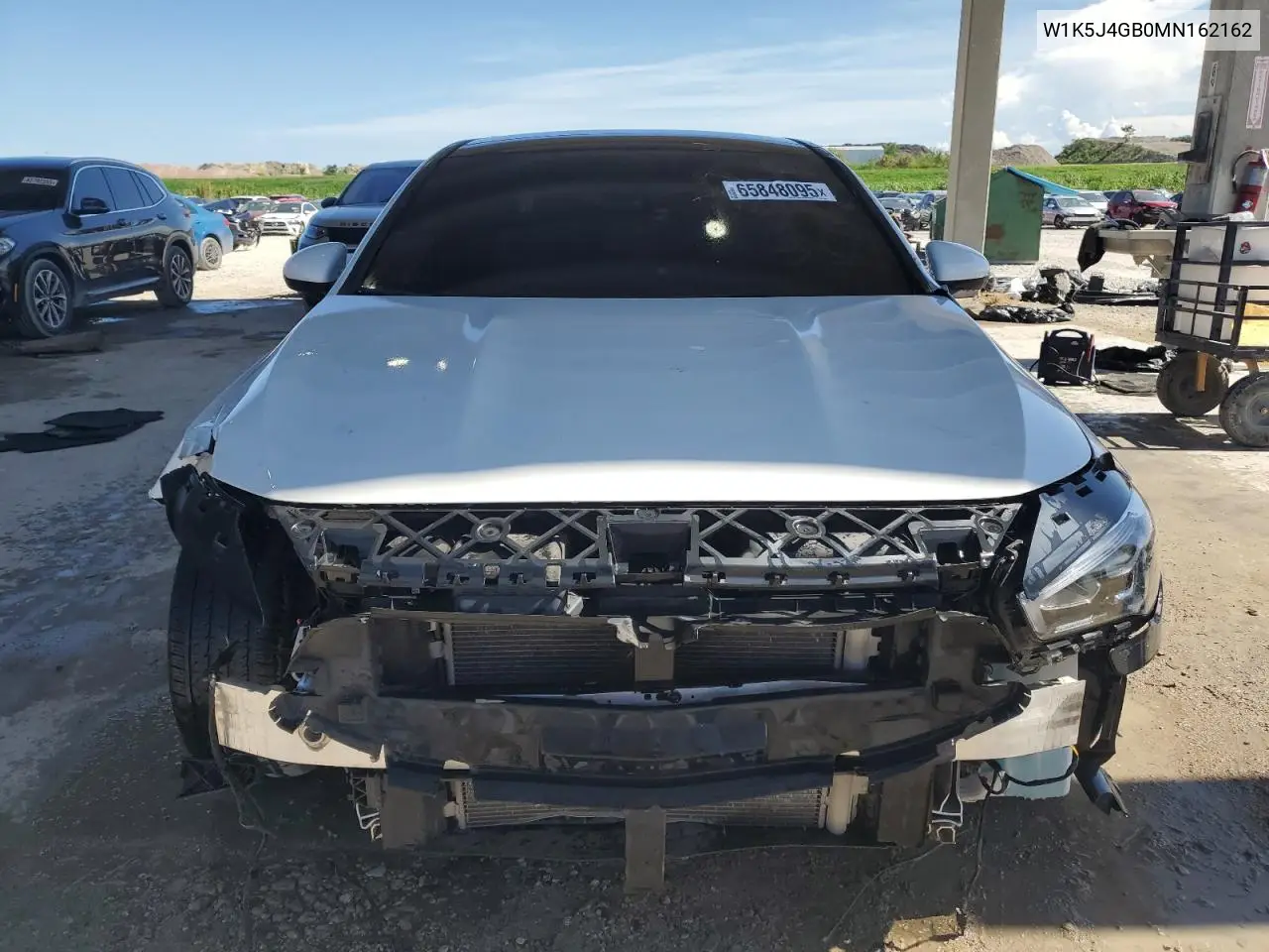 2021 Mercedes-Benz Cla 250 VIN: W1K5J4GB0MN162162 Lot: 65848095