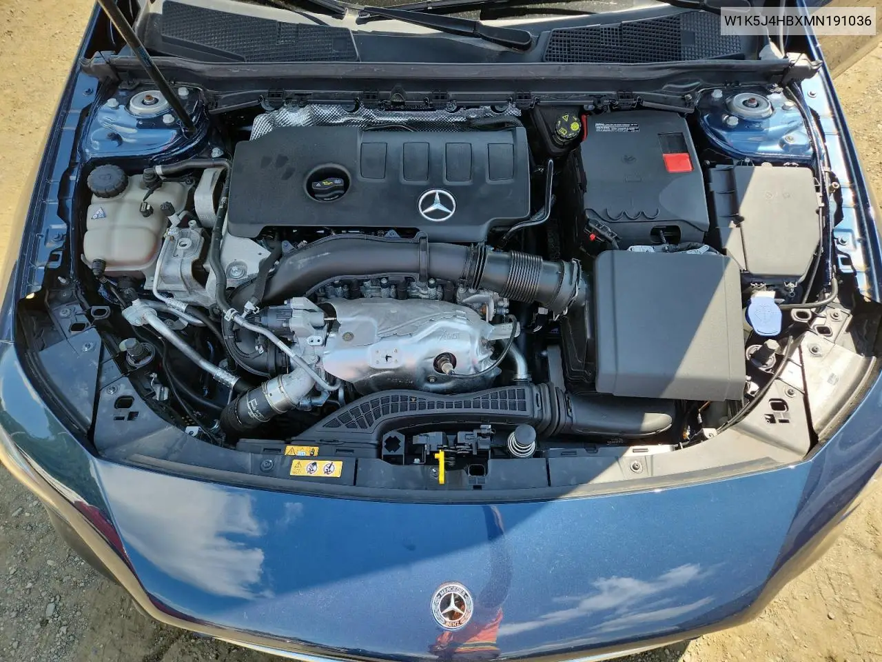 2021 Mercedes-Benz Cla 250 4Matic VIN: W1K5J4HBXMN191036 Lot: 65851305
