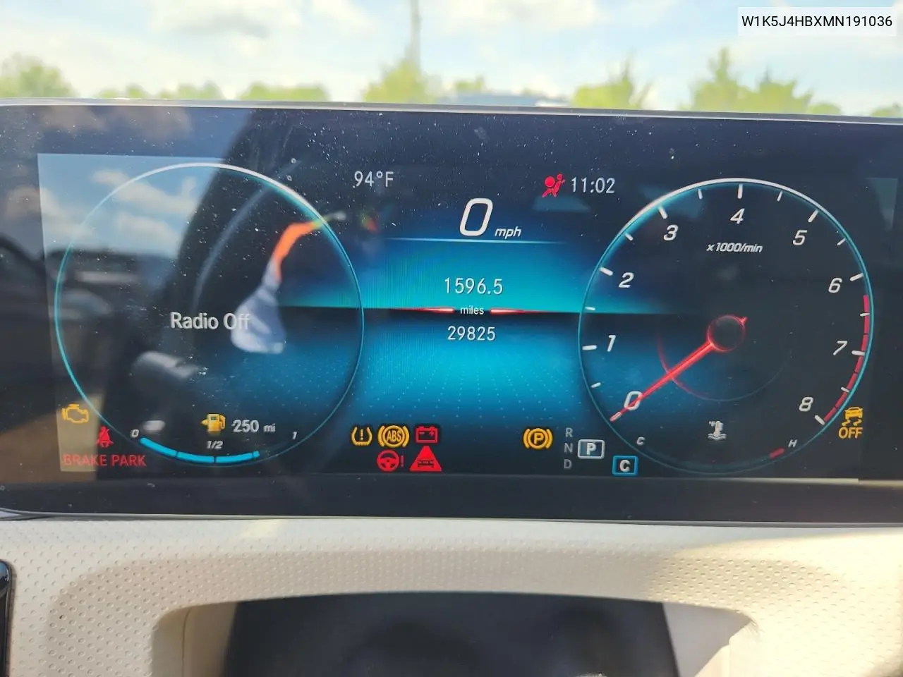 2021 Mercedes-Benz Cla 250 4Matic VIN: W1K5J4HBXMN191036 Lot: 65851305