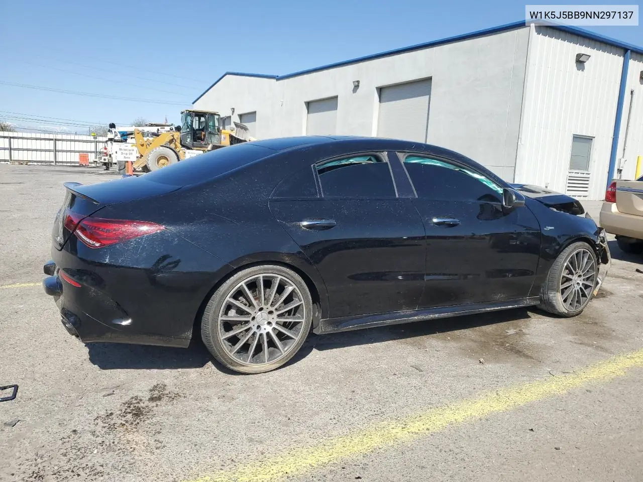 2022 Mercedes-Benz Cla Amg 35 4Matic VIN: W1K5J5BB9NN297137 Lot: 52451635