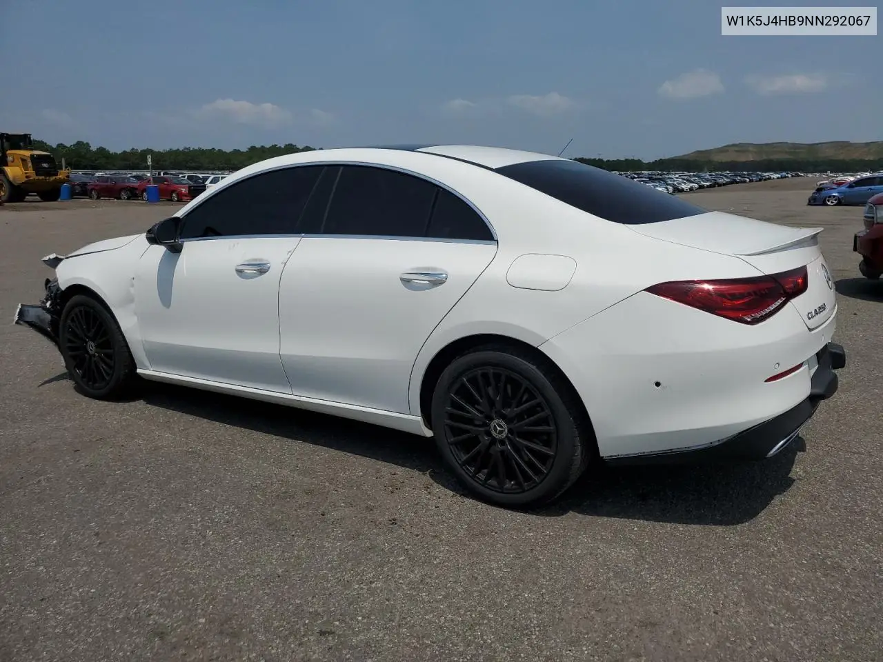 2022 Mercedes-Benz Cla 250 4Matic VIN: W1K5J4HB9NN292067 Lot: 61307965