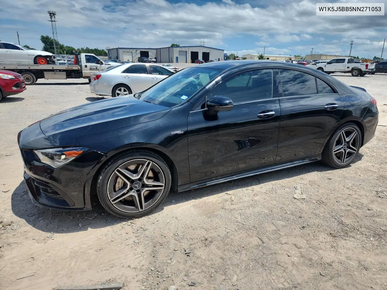 2022 Mercedes-Benz Cla Amg 35 4Matic VIN: W1K5J5BB5NN271053 Lot: 62536515