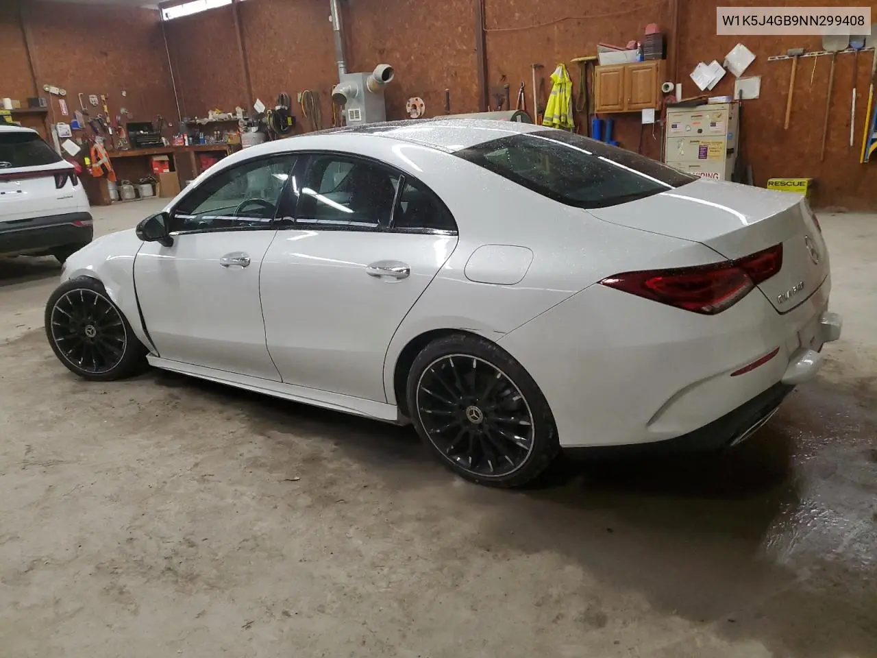 2022 Mercedes-Benz Cla 250 VIN: W1K5J4GB9NN299408 Lot: 62759625