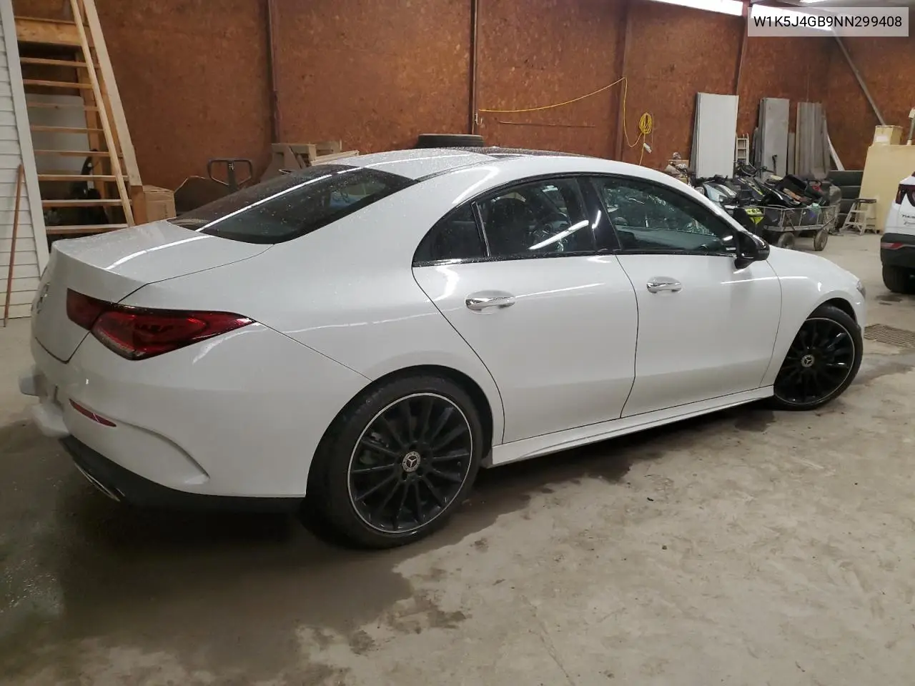 2022 Mercedes-Benz Cla 250 VIN: W1K5J4GB9NN299408 Lot: 62759625