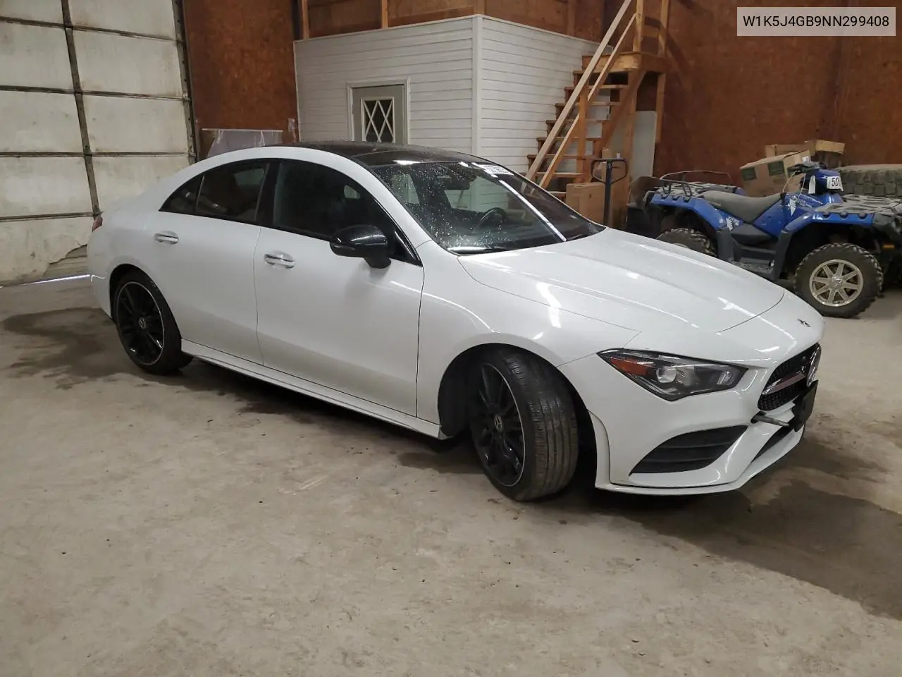2022 Mercedes-Benz Cla 250 VIN: W1K5J4GB9NN299408 Lot: 62759625