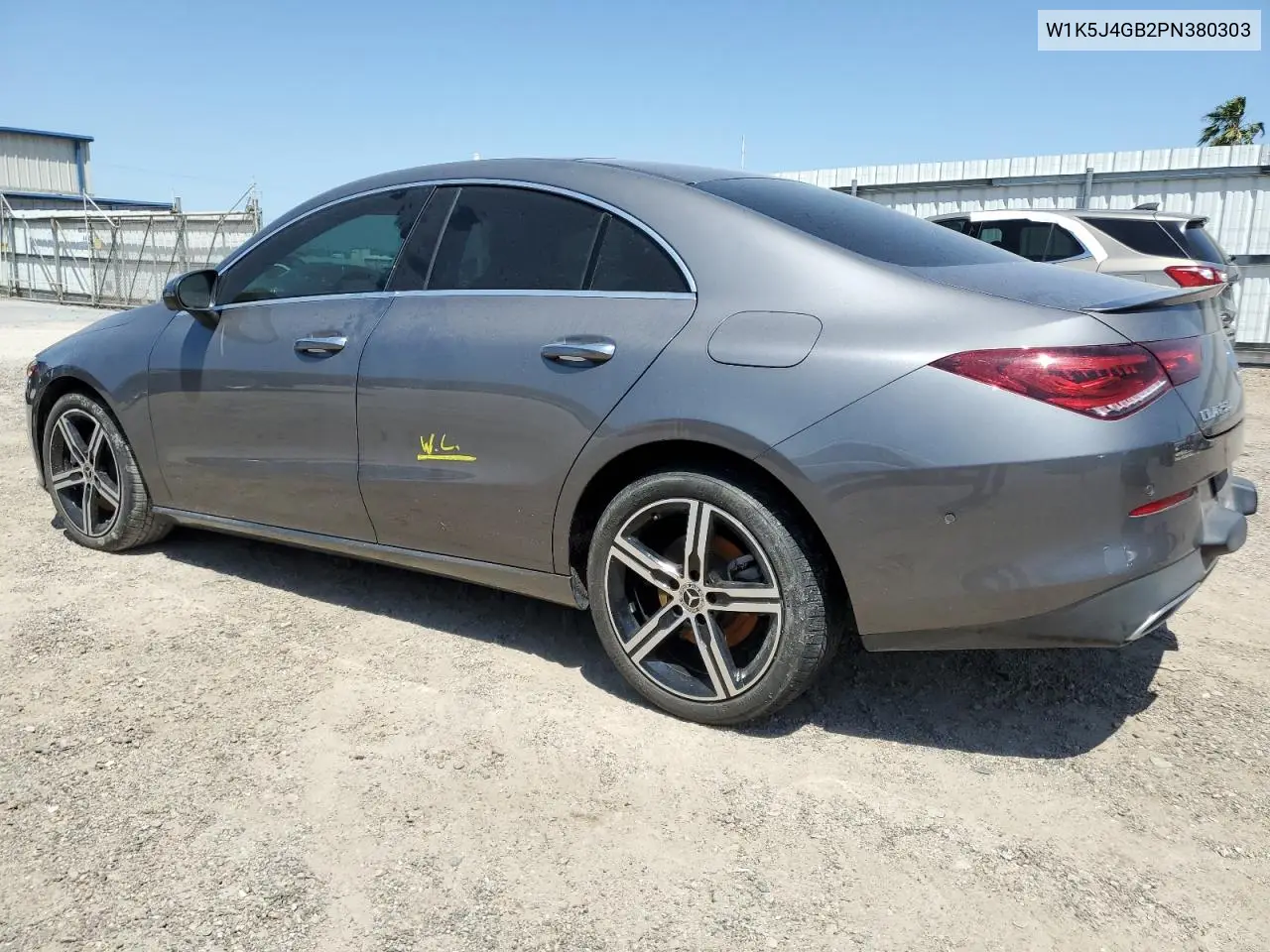 2023 Mercedes-Benz Cla 250 VIN: W1K5J4GB2PN380303 Lot: 51669245