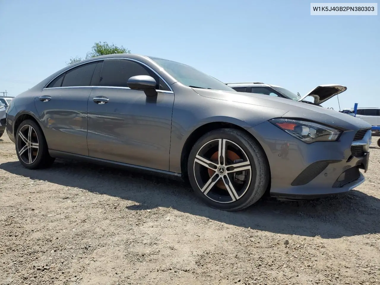 2023 Mercedes-Benz Cla 250 VIN: W1K5J4GB2PN380303 Lot: 51669245