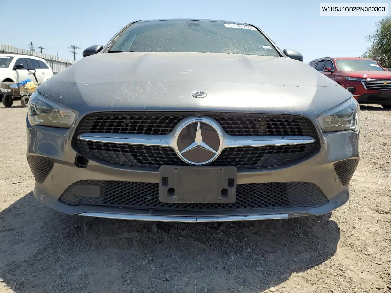 2023 Mercedes-Benz Cla 250 VIN: W1K5J4GB2PN380303 Lot: 51669245
