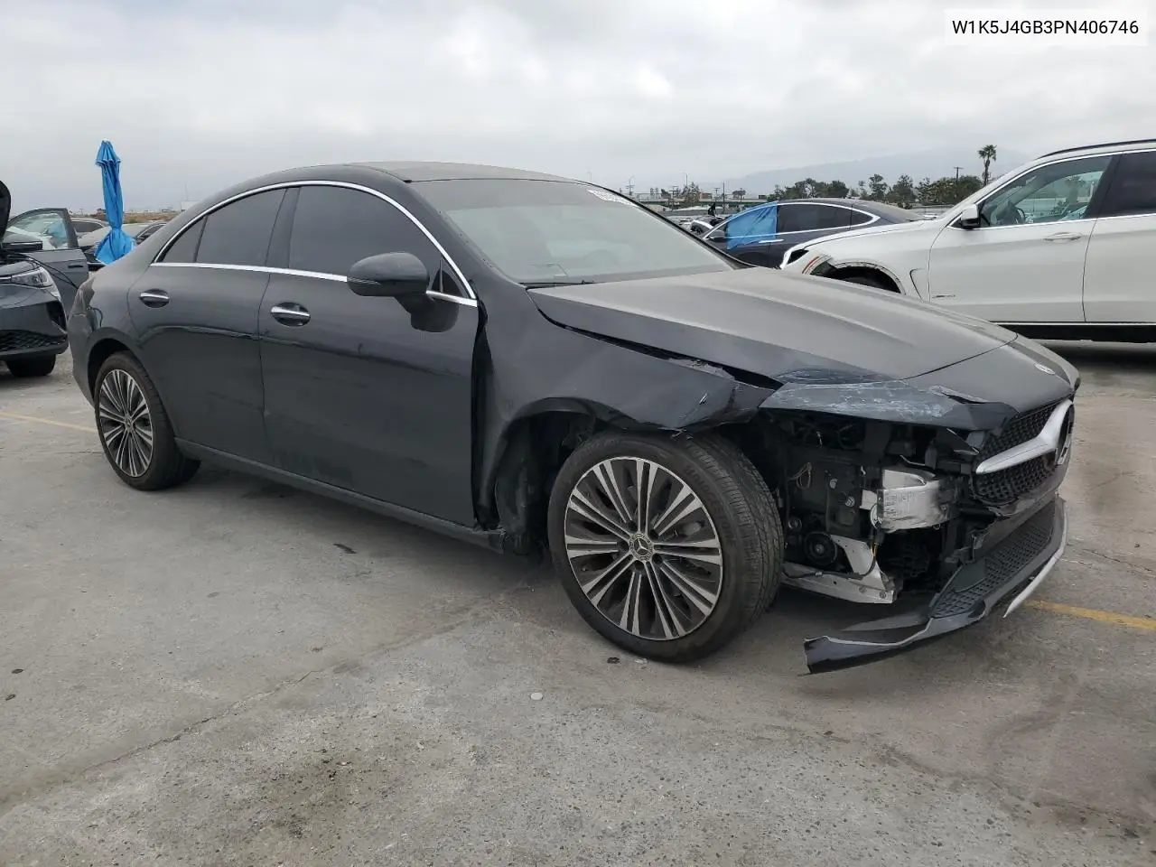 2023 Mercedes-Benz Cla 250 VIN: W1K5J4GB3PN406746 Lot: 56584725