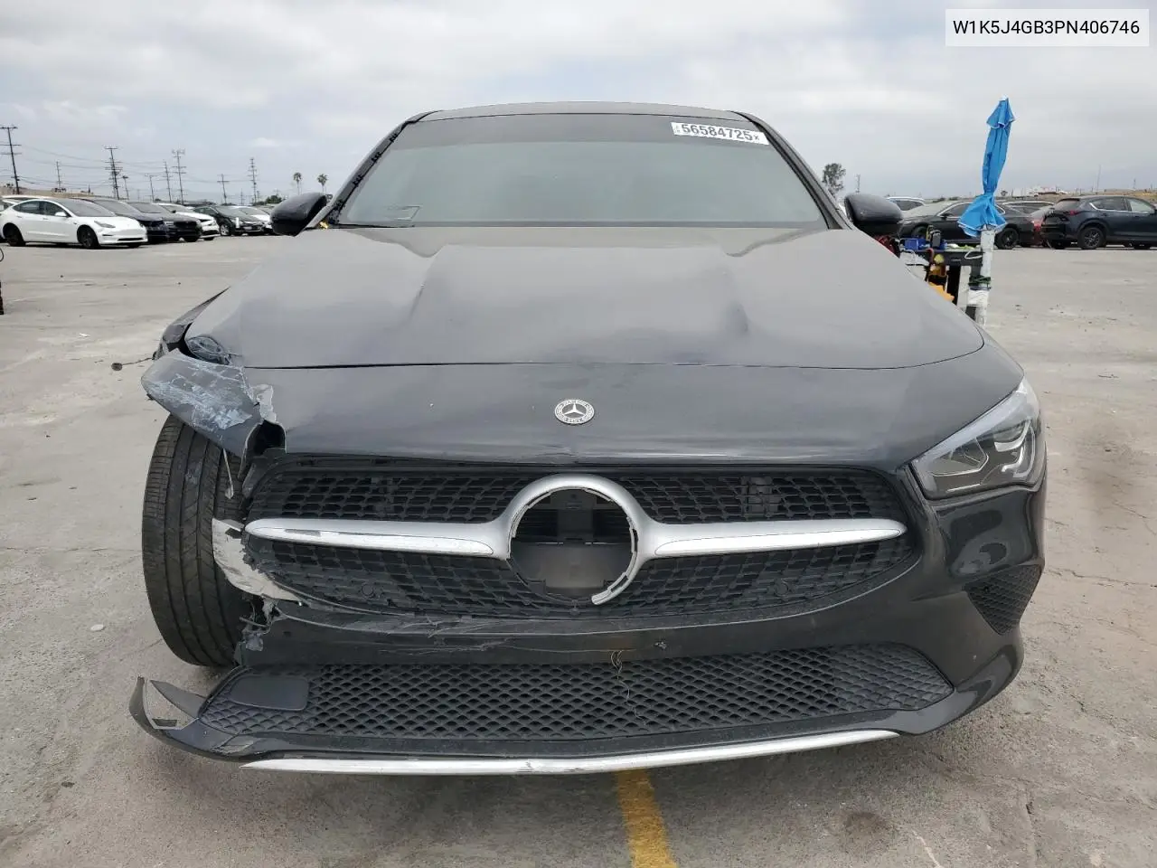 2023 Mercedes-Benz Cla 250 VIN: W1K5J4GB3PN406746 Lot: 56584725