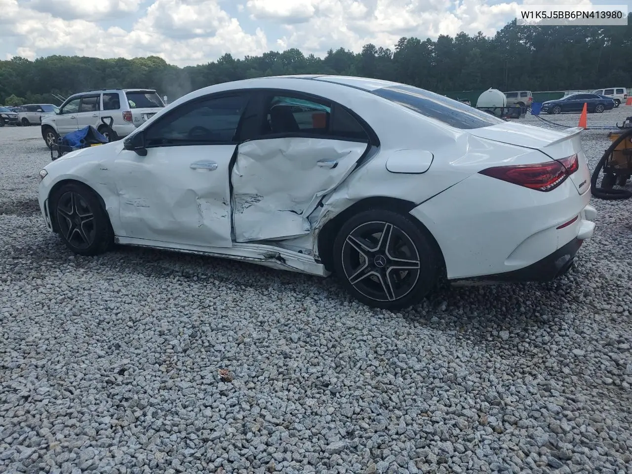2023 Mercedes-Benz Cla Amg 35 4Matic VIN: W1K5J5BB6PN413980 Lot: 61483365