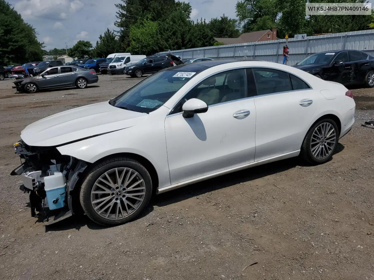 2023 Mercedes-Benz Cla 250 4Matic VIN: W1K5J4HB7PN409146 Lot: 62182745