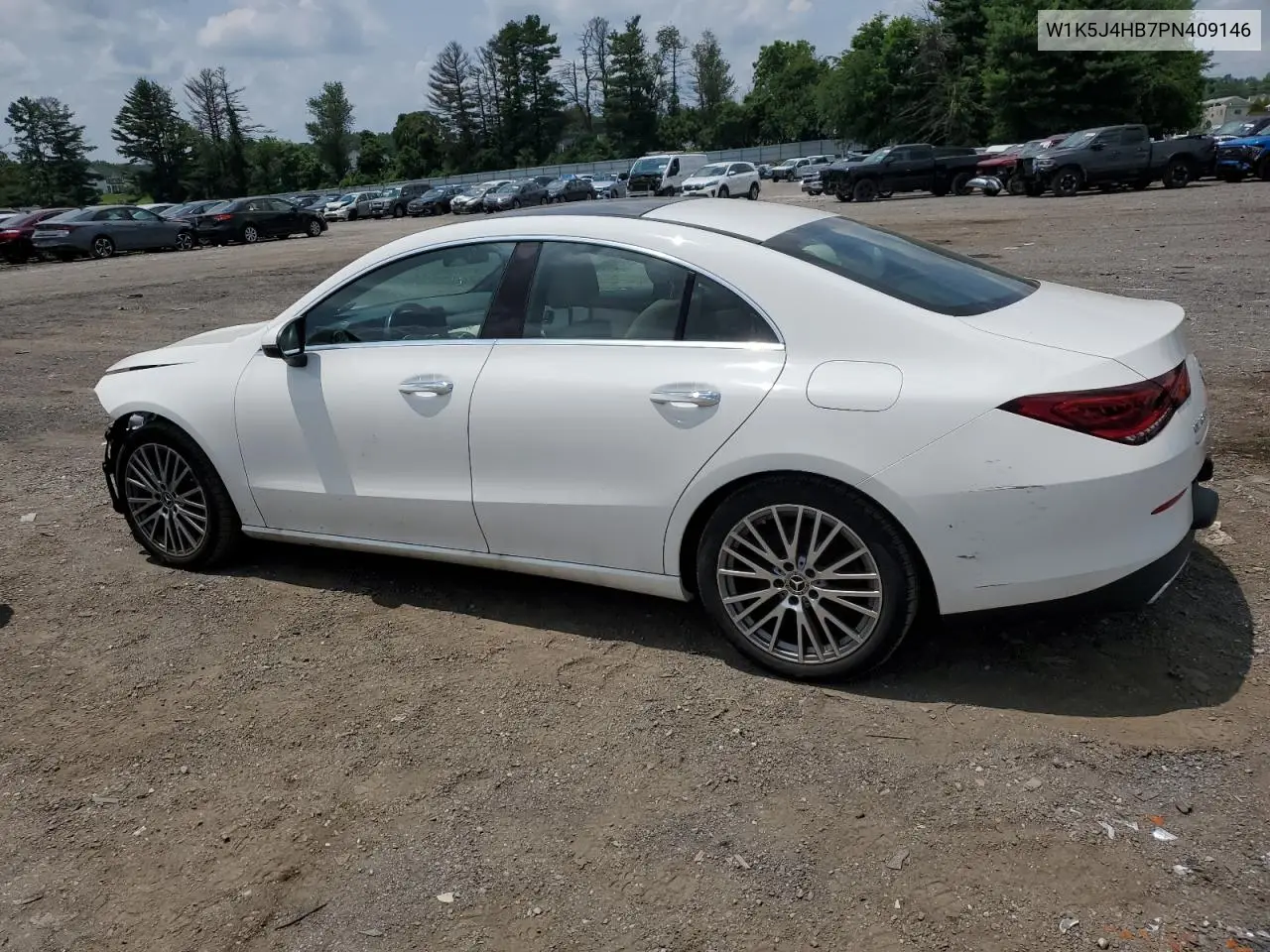 2023 Mercedes-Benz Cla 250 4Matic VIN: W1K5J4HB7PN409146 Lot: 62182745