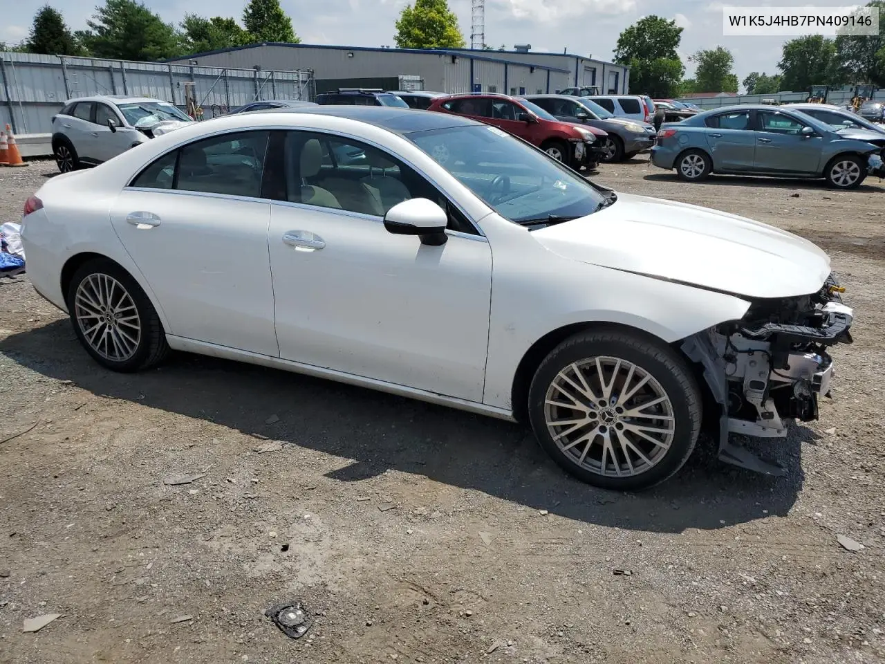 2023 Mercedes-Benz Cla 250 4Matic VIN: W1K5J4HB7PN409146 Lot: 62182745