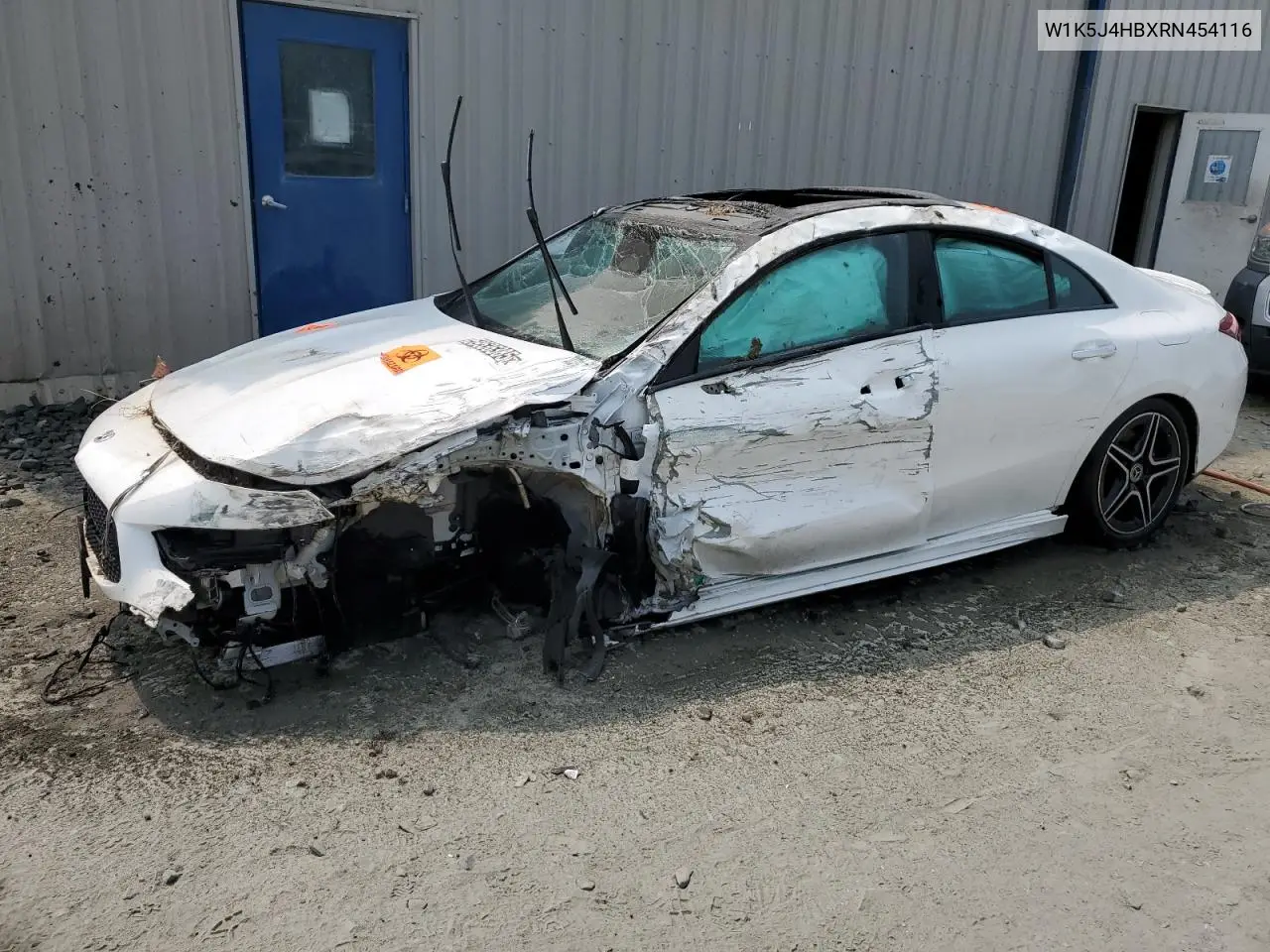 2024 Mercedes-Benz Cla 250 4Matic VIN: W1K5J4HBXRN454116 Lot: 59536385