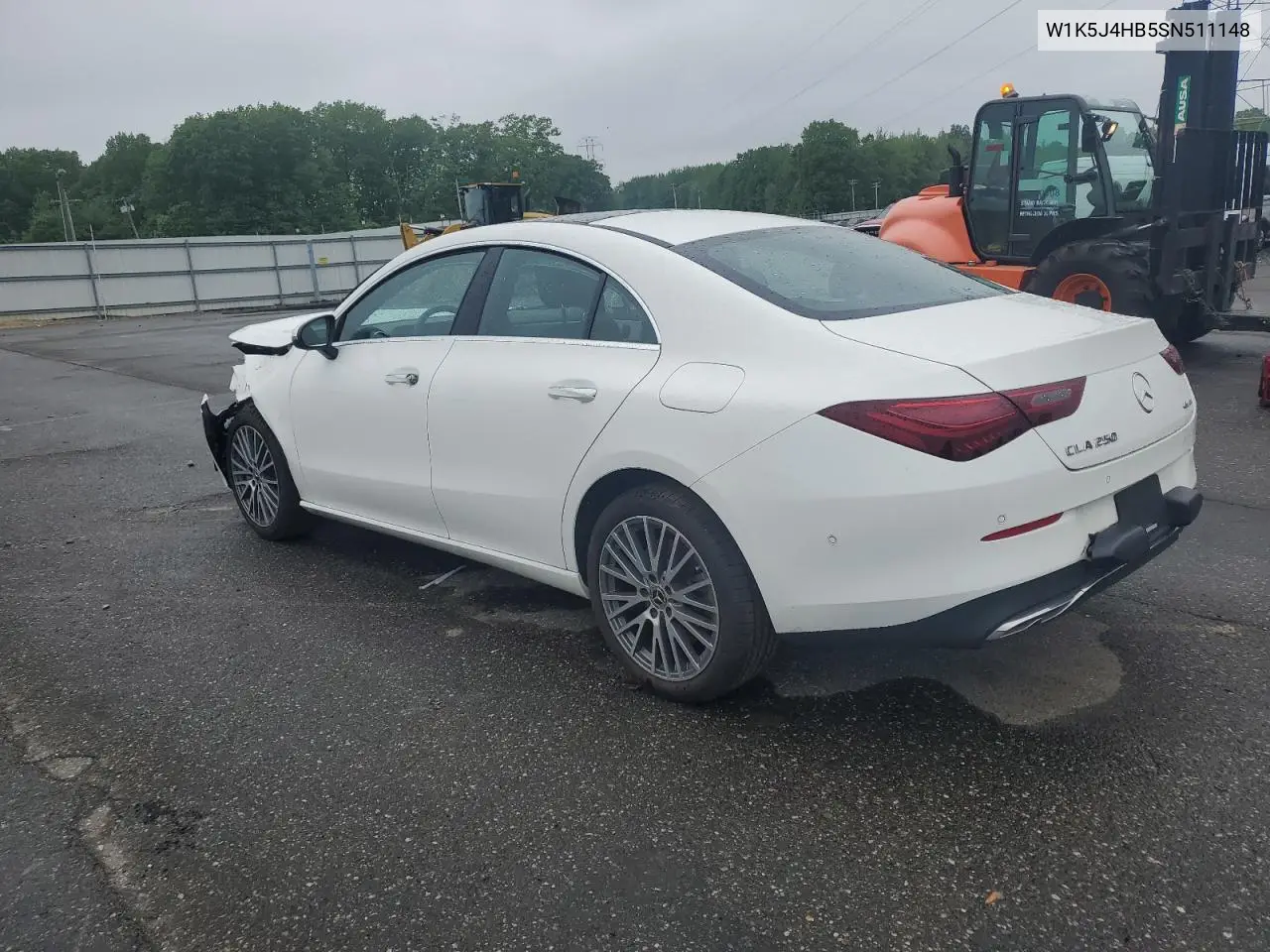 2025 Mercedes-Benz Cla 250 4Matic VIN: W1K5J4HB5SN511148 Lot: 56389745
