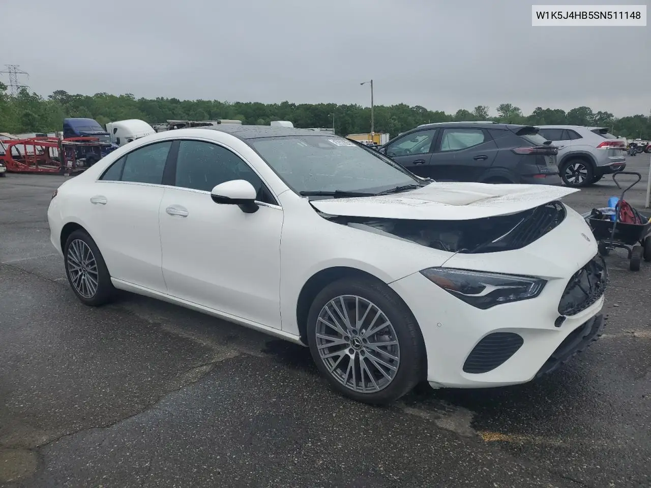 2025 Mercedes-Benz Cla 250 4Matic VIN: W1K5J4HB5SN511148 Lot: 56389745