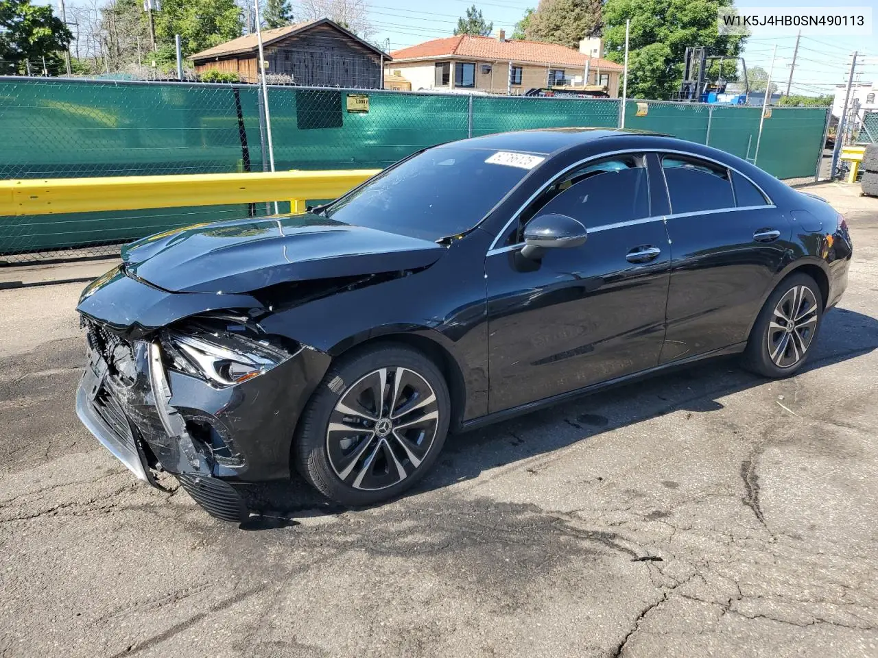 2025 Mercedes-Benz Cla 250 4Matic VIN: W1K5J4HB0SN490113 Lot: 62766125