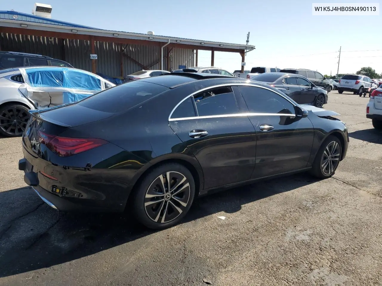 2025 Mercedes-Benz Cla 250 4Matic VIN: W1K5J4HB0SN490113 Lot: 62766125