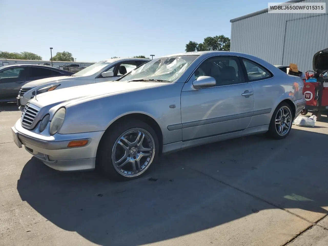 1998 Mercedes-Benz Clk 320 VIN: WDBLJ65G0WF015315 Lot: 56978345