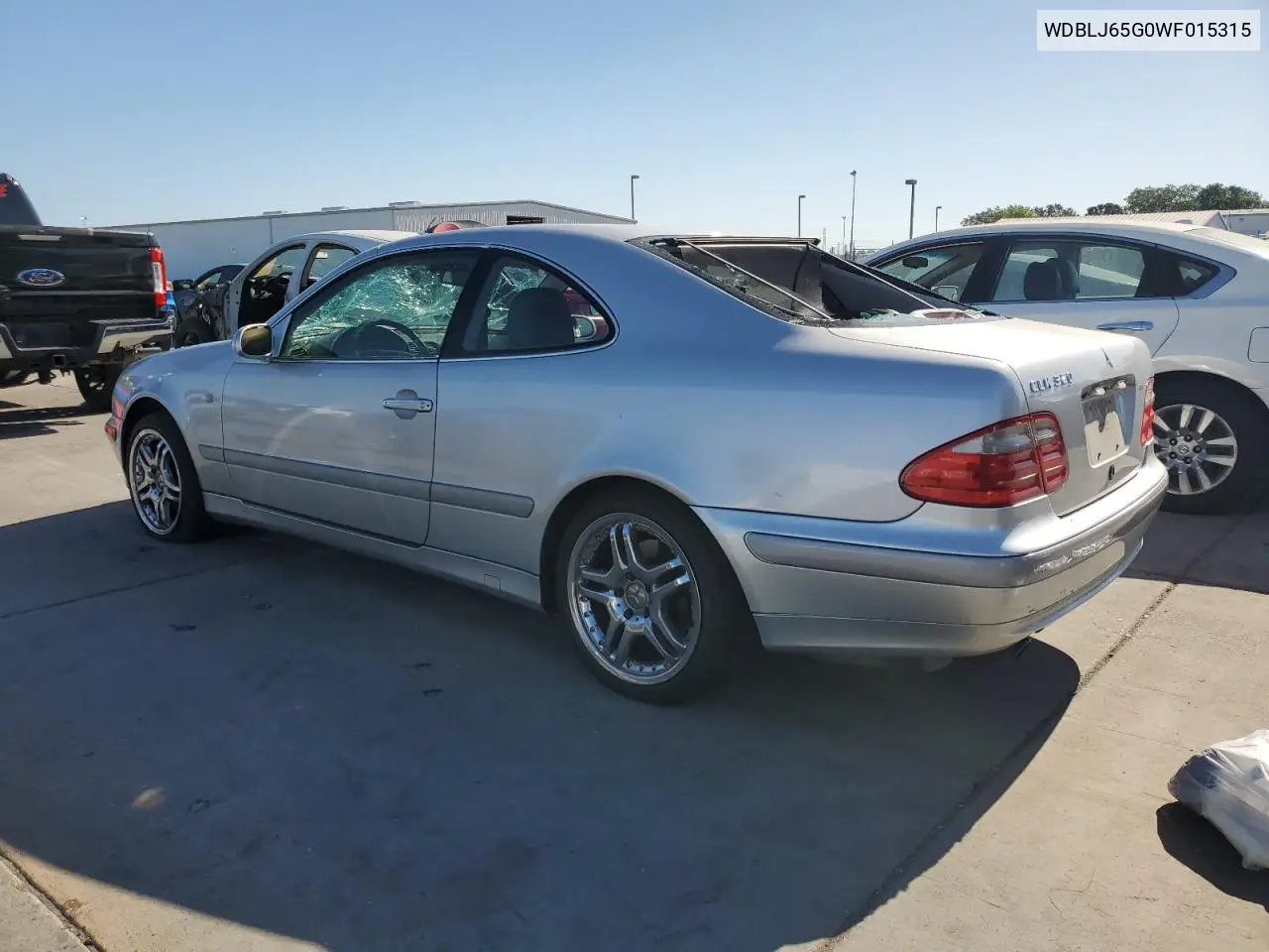 1998 Mercedes-Benz Clk 320 VIN: WDBLJ65G0WF015315 Lot: 56978345