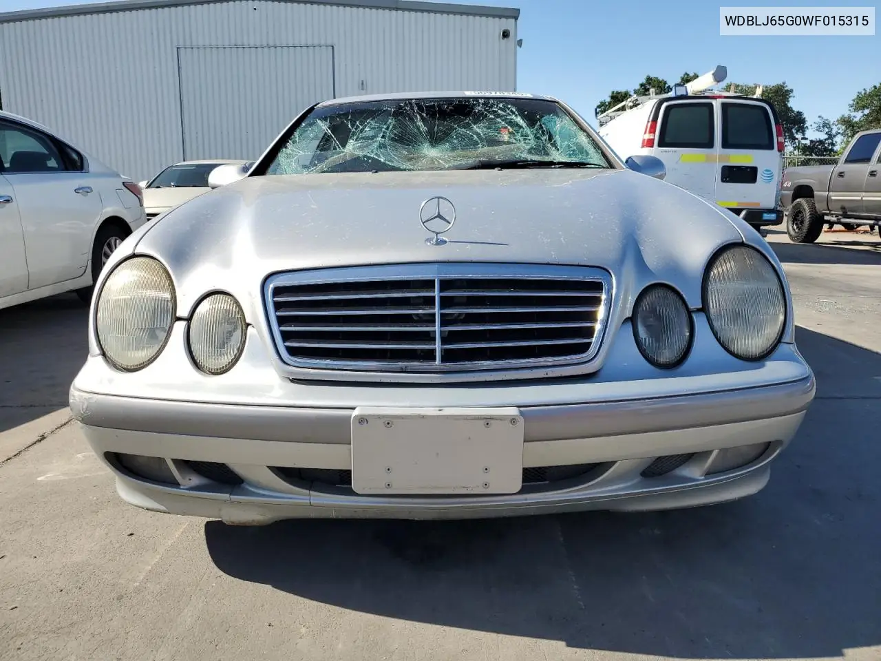 1998 Mercedes-Benz Clk 320 VIN: WDBLJ65G0WF015315 Lot: 56978345