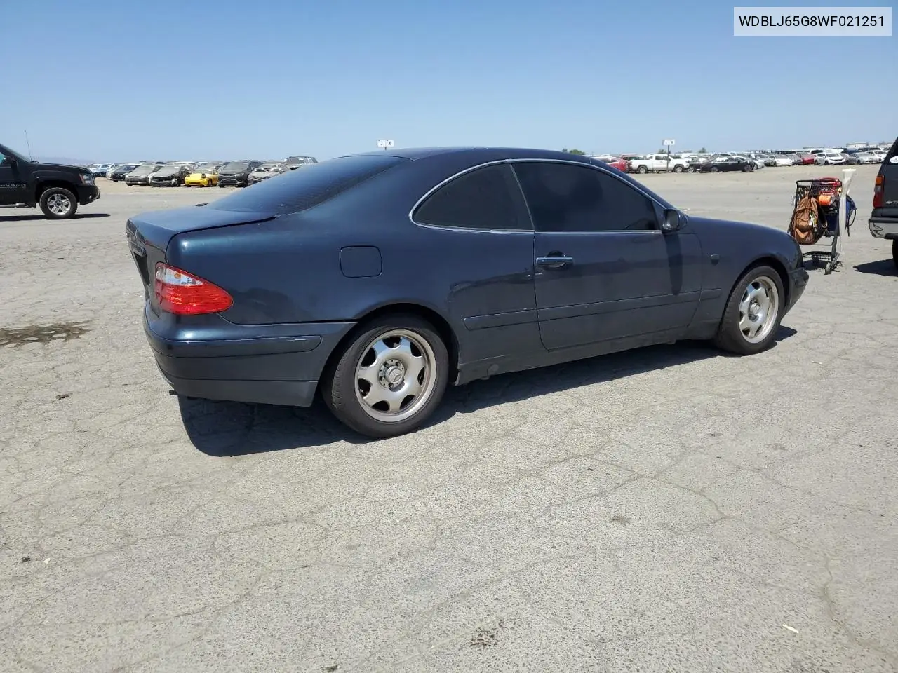 1998 Mercedes-Benz Clk 320 VIN: WDBLJ65G8WF021251 Lot: 58581315