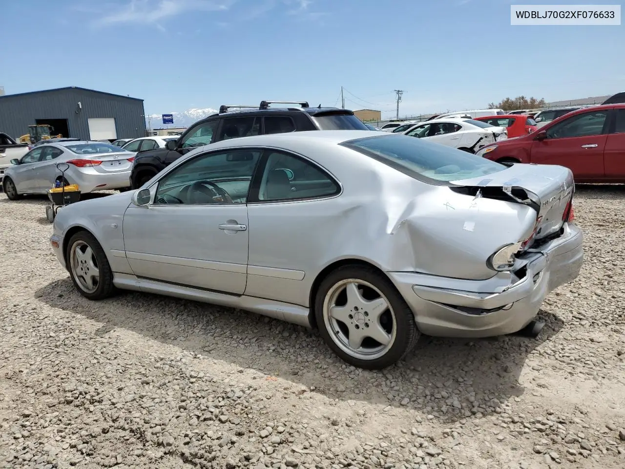 1999 Mercedes-Benz Clk 430 VIN: WDBLJ70G2XF076633 Lot: 57525185