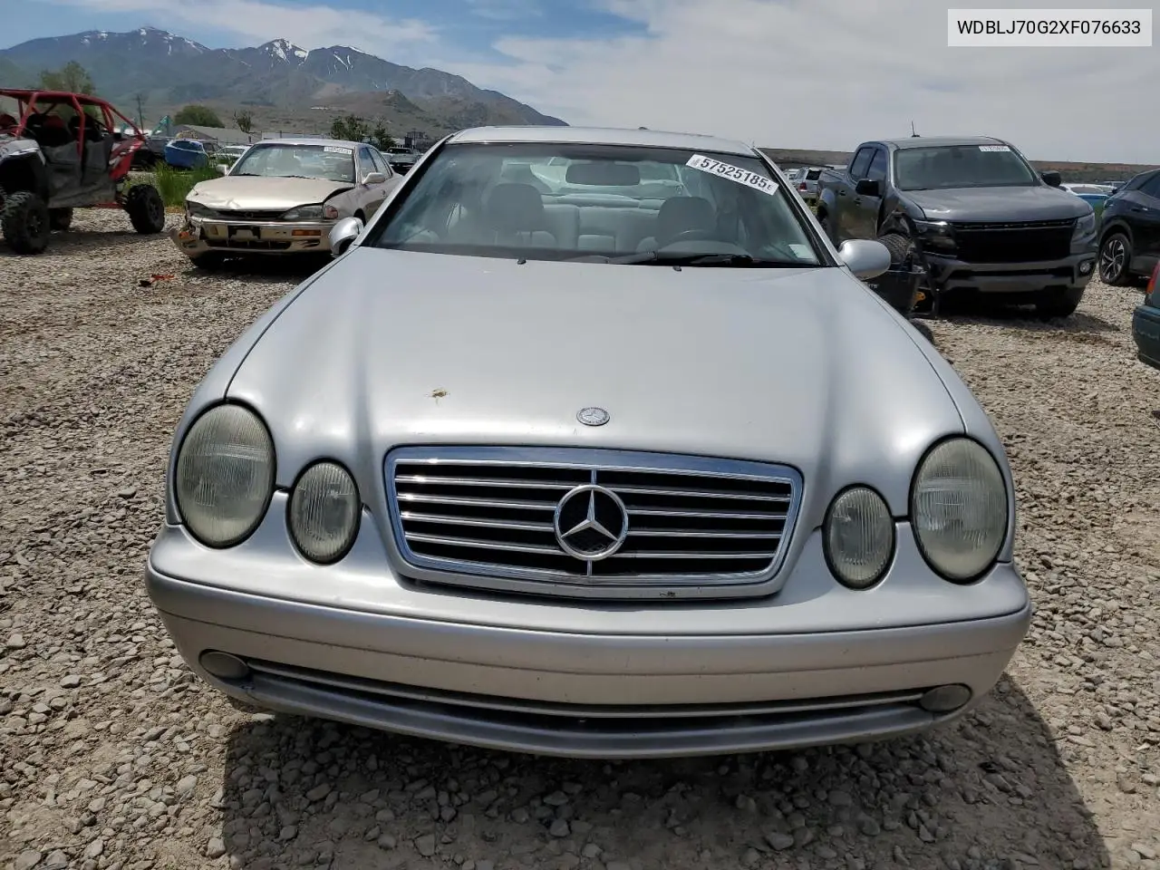 1999 Mercedes-Benz Clk 430 VIN: WDBLJ70G2XF076633 Lot: 57525185