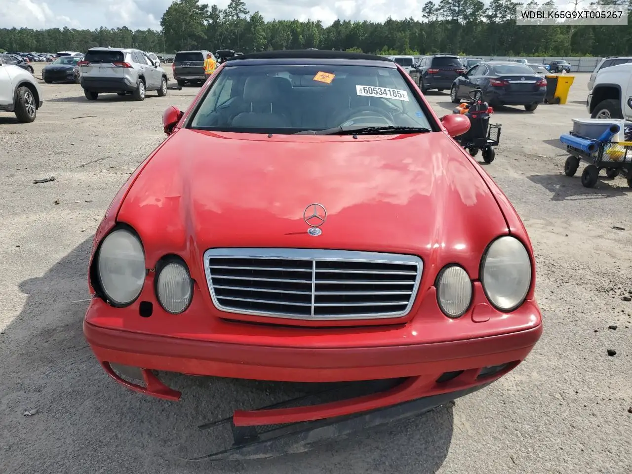 1999 Mercedes-Benz Clk 320 VIN: WDBLK65G9XT005267 Lot: 60534185