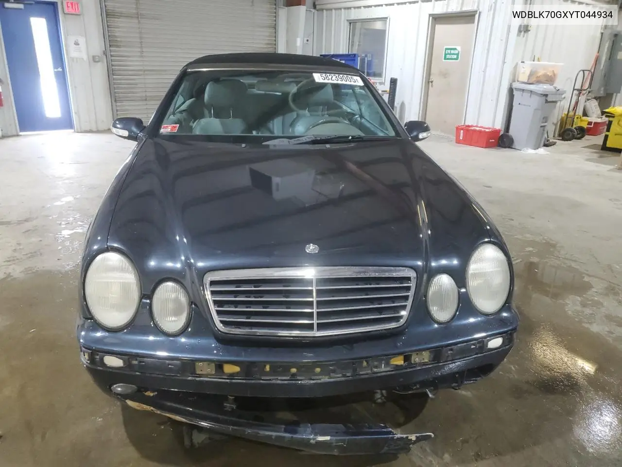 2000 Mercedes-Benz Clk 430 VIN: WDBLK70GXYT044934 Lot: 58239005