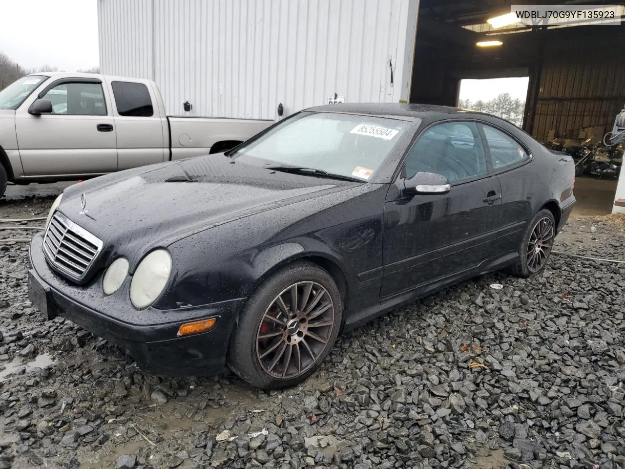2000 Mercedes-Benz Clk 430 VIN: WDBLJ70G9YF135923 Lot: 85255504