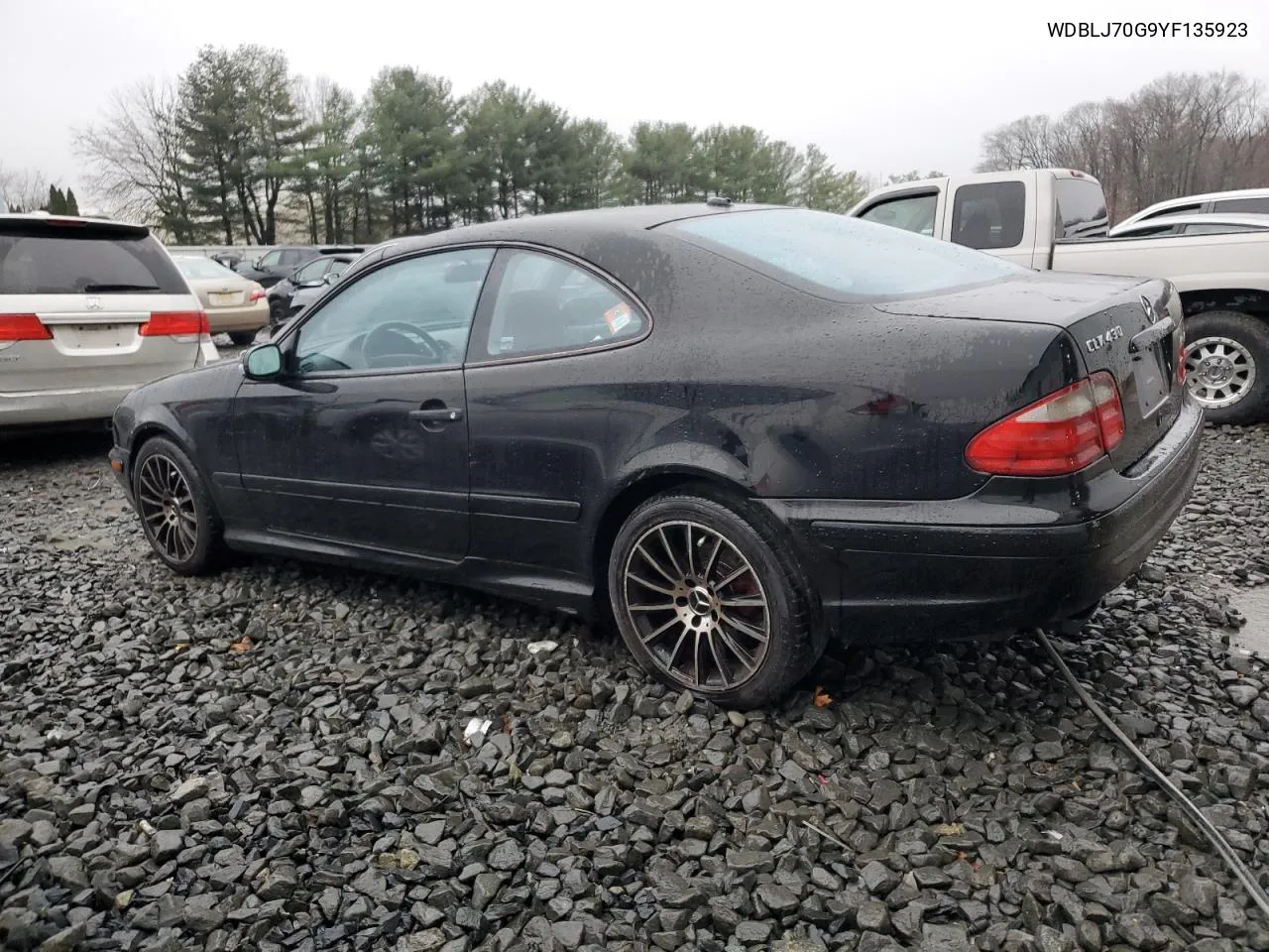 2000 Mercedes-Benz Clk 430 VIN: WDBLJ70G9YF135923 Lot: 85255504