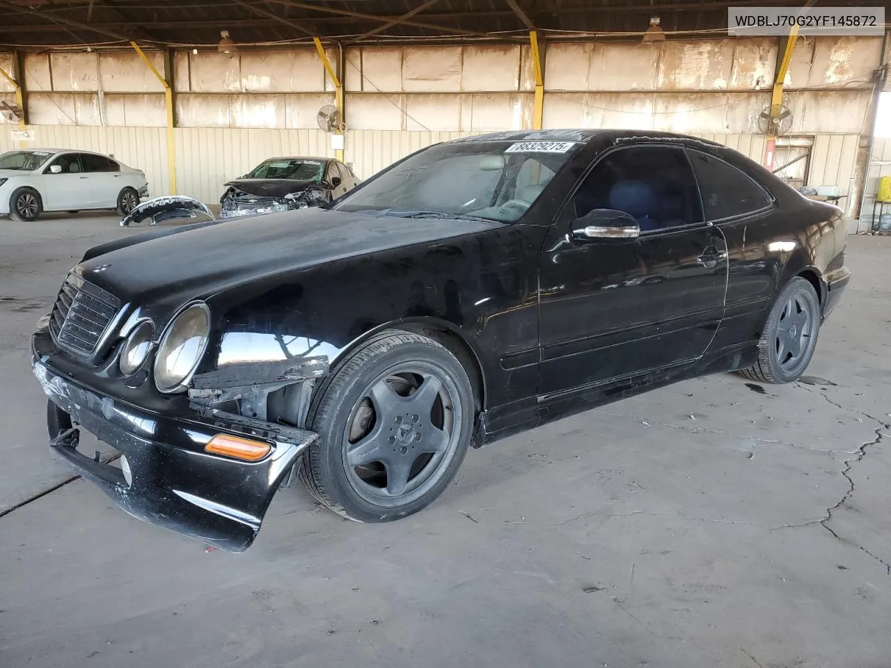 2000 Mercedes-Benz Clk 430 VIN: WDBLJ70G2YF145872 Lot: 88329275