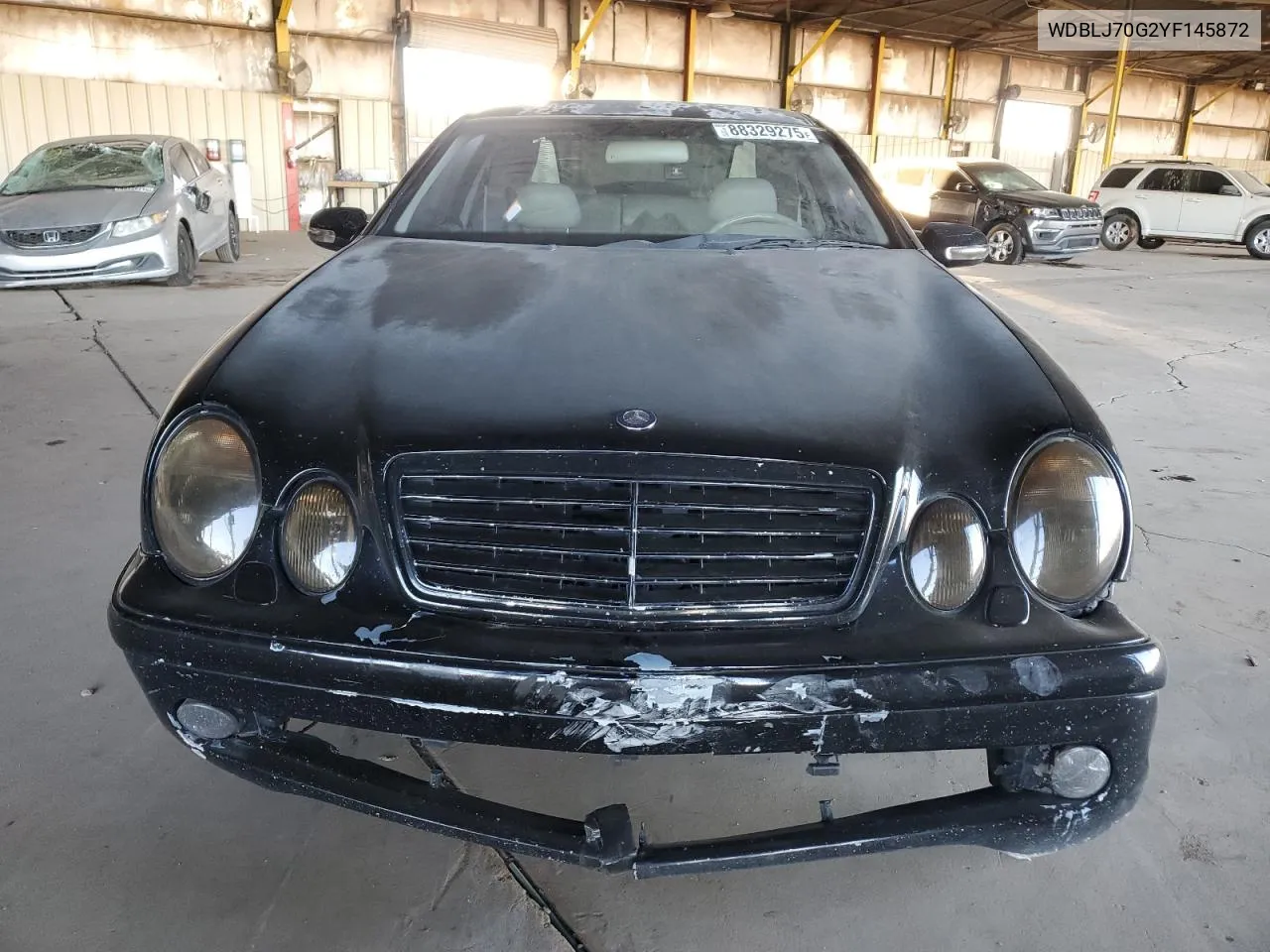 2000 Mercedes-Benz Clk 430 VIN: WDBLJ70G2YF145872 Lot: 88329275