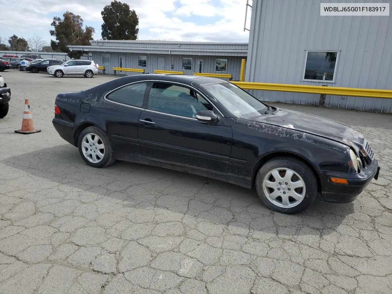 2001 Mercedes-Benz Clk 320 VIN: WDBLJ65G01F183917 Lot: 50940065
