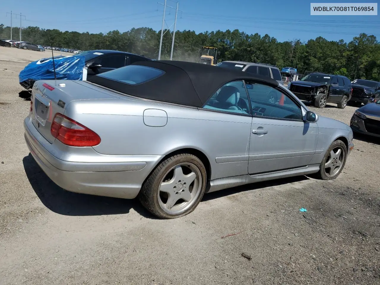 2001 Mercedes-Benz Clk 430 VIN: WDBLK70G81T069854 Lot: 55624715