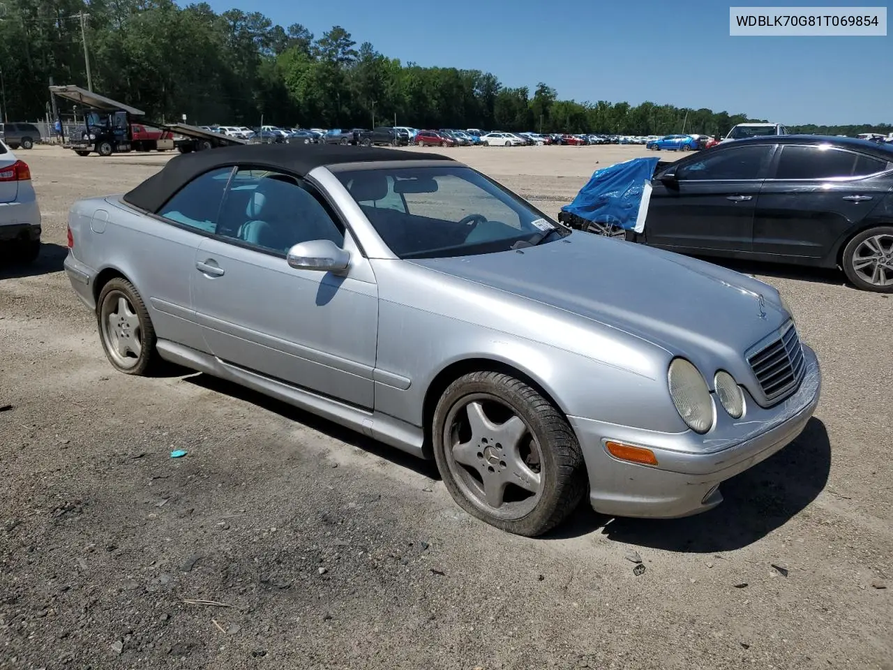 2001 Mercedes-Benz Clk 430 VIN: WDBLK70G81T069854 Lot: 55624715
