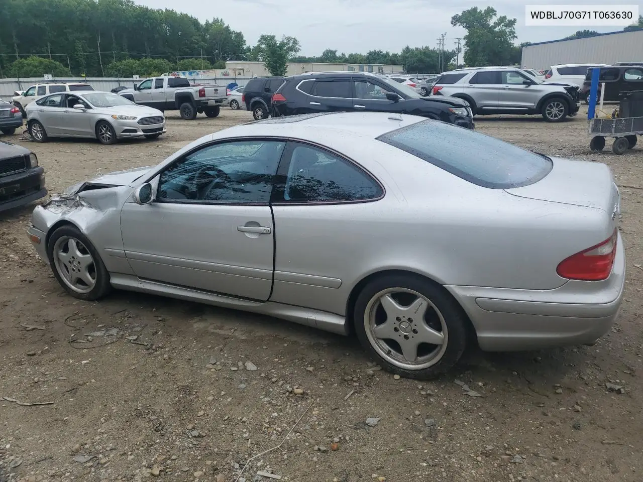 2001 Mercedes-Benz Clk 430 VIN: WDBLJ70G71T063630 Lot: 56296705